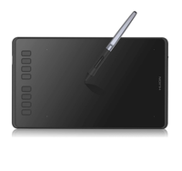 HUION — tablette graphique, 8192 niveaux de pression, Portable, avec stylet de batterie inclus