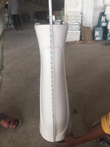 תוצרת הודו במפעל ישיר אספקת 22 "x 16" לבן קרמיקה מבריק לשטוף אגן עם הכן לאמבטיה