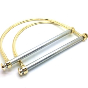 Manija de puerta y ventana de Metal, hecha a mano, rara - Product Image 1