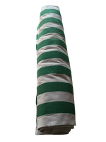 Tissu de toile rayé personnalisé teint en fil pour parasol, auvent de mobilier d'extérieur, tente, imperméable, 100% coton ou tissu en polycoton