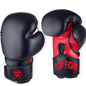 Guantes de boxeo de cuero de piel de vaca real personalizados multicolores duraderos y cómodos para lucha profesional y entrenamiento guante de boxeo - Product Image 1