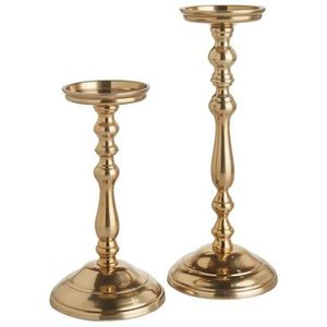 Bougeoir en métal au Design moderne avec métal en Aluminium et bougeoir de finition peint à la main - Product Image 2