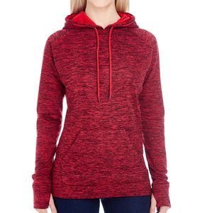 Sweat-shirt à capuche pour femme en coton et polyester de haute qualité, impression personnalisée, broderie, vente en gros OEM - Product Image 4