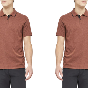 เสื้อโปโลสีน้ำตาลสำหรับผู้ชาย/เด็กชาย ผลิตตามสั่ง OEM รุ่นใหม่ล่าสุด ผ้าฝ้ายปิเก้ 100% คุณภาพสูง ตามความต้องการของลูกค้า - Product Image 4