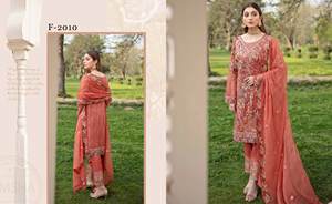 Trajes de Fiesta de Chifón de Alta Calidad para Mujer, Estilo Indio y Pakistaní, de Venta Caliente, de India y Pakistán - Product Image 3