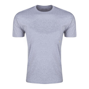 เสื้อยืดคอกลมแขนสั้นผ้าฝ้าย 100% พิมพ์ลายตามสั่ง ออกแบบโลโก้ OEM สำหรับผู้ชาย - Product Image 3