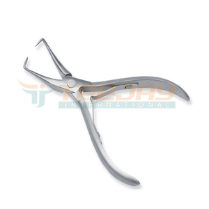 TEEJAY HEP-15017 Silver Stainless Steel Hair Extension Plier Customized Color - Product Image 1