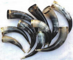 Cornes à boire viking en corne de buffle 100% naturelles, sculptées et polies, style animal antique, artisanat pour le Nouvel An chinois - Product Image 3