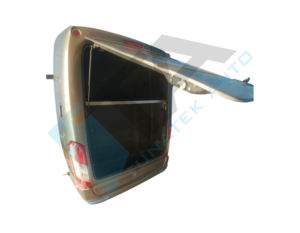 Boîte de ski en fibre de verre pour bagages arrière supplémentaires, master sprinter crafter ducato w906 w901 w907 transit daily h350 boxer jumper - Product Image 6