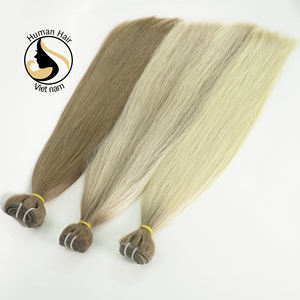 Haute Qualité Naturelle droite double dessiné cheveux bundle cheveux trame de cheveux humains produits - Product Image 5