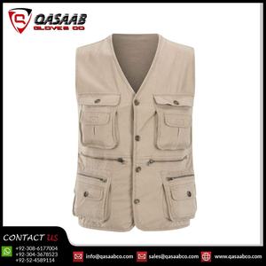 2026 Outdoor Vest Men Fishing and Hunting Vest Men's Soft-Shell Vest Work Fishing Travel-Photo Cargo Vest Jacket Multi-Pockets - Product Image 3