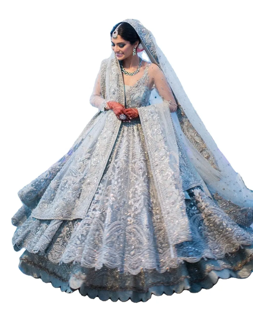 Lehenga choli-blusa bordada para novia, blusa de estilo étnico, bonita, de la India, venta al por mayor, 2022