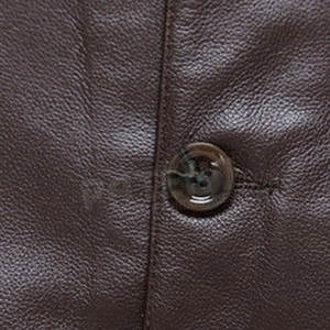 Chaleco de cuero personalizado para hombre, chaqueta de cuero hecha a la venta, precio barato - Product Image 4