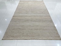 Fibre naturelle chanvre sisal jute laine de Nouvelle-Zélande nouveau Design faible MOQ1 personnalisé fait à la main tissé à la main Kilim tapis de sol antidérapant tapis tapis