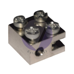 Trung tính liên kết Trái Đất khối thiết bị đầu cuối hợp kim đồng vít và mùa xuân Loại kết nối điện PCB thiết bị đầu cuối vin thương hiệu V112 5-10 AWG - Product Image 2