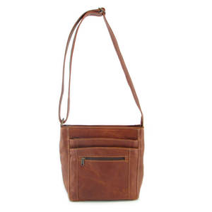 Women <b>Lady</b> Shoulder Genuine Leather Handbag Custom Logo Custom Color & Size Zipper Closure Portable High Quality Wholesale - Product Image 5