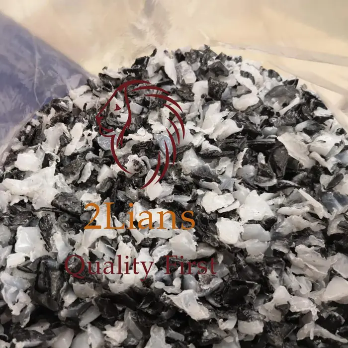 HDPE 혼합 색깔 밀어남 급료 작은 조각 플라스틱 HDPE 가스 탱크에서 hdpe regrind