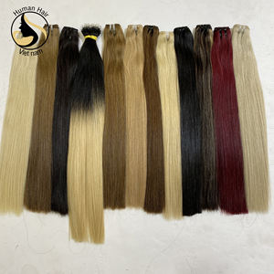 Highlight 6 Color Virgin Human Hair Bundle Weave Hair 30inch , Can Dye Color 2 4 8 27 30 44 130 99j T1b/ Grey - Product Image 6