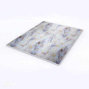 Panneau de revêtement UV très brillant en marbre PVC pour mur intérieur pour une utilisation en appartement-Pima - Product Image 1