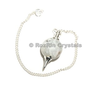 Pendule à pierre de lune arc-en-ciel, vente en gros, - Product Image 2