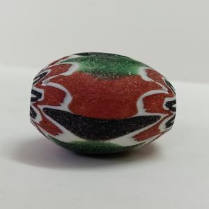 Perles en verre chevron de 2 pièces, tailles et couleurs assorties, convient aux créateurs de bijoux et magasins de perles - Product Image 5