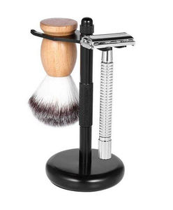 Ensemble de rasage et de toilettage en bois durable - Product Image 2