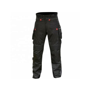 Pantalones Cordura impermeables y transpirables para hombre y mujer, pantalones con protección multibolsillos para motocicleta - Product Image 2
