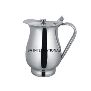 Hotels And Restaurants Handcrafted Luxury Stainless Steel Jug Shiny Finishing Large <b>Water</b> Storage Jug Portable Drinking Jug - Product Image 5
