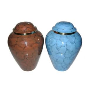 อุปกรณ์งานศพเคลือบโกศใส่เถ้ากระดูกมนุษย์สำหรับงานศพอุปกรณ์งานศพ - Product Image 1