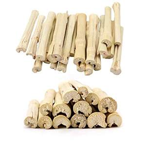 Bâtonnets de canne à sucre séchés naturels pour : petits animaux, écureuils, lapins, chinchillas, cochons d'Inde, hamsters /Helen +84374288086 - Product Image 4