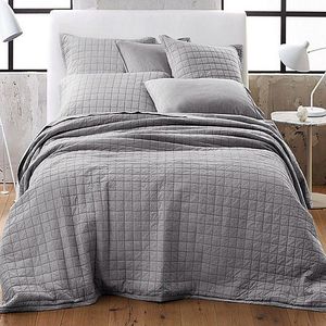 Bán <span class=keywords><strong>Hot</strong></span> Cotton Chambray Quilt King Kích Thước 94Inch X 102Inch 240Cm X 260Cm Giường Quilt Trải Giường Bộ Trải Giường - Product Image 2