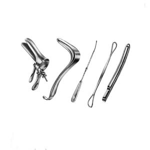 Gyne Surgery Set with Manual Power Source Comprising Stainless Steel Plastic Metal Instruments for Gynecological Procedures - Product Image 6