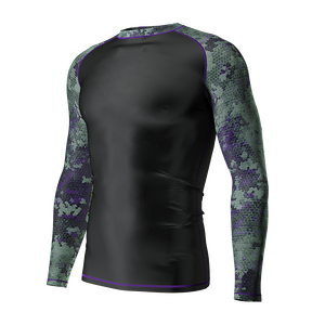 Por encargo precio bajo BJJ Rash Guard Venta caliente MMA Rush Guard Fight Training Rush Guard para la venta - Product Image 2