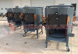 คุณภาพดีมาก1 CBM เครื่องเขียน-ไฟฟ้า + รถแทรกเตอร์ PTO ขับเคลื่อนแนวตั้งผสมอาหารจากตุรกี - Product Image 4