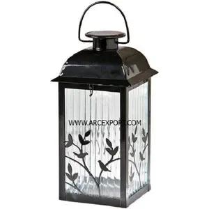 Black Luxury Colored Designing Standard Wedding & Home Decorative Style Classic Metal Design Lantern