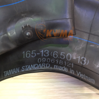 165-13 (650-15) Tabung Dalam Butil-Dibuat Di Vietnam-Tabung Sepeda Motor Berkualitas Tinggi