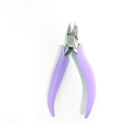 Vente chaude : Coupe-cuticules multifonctionnel haut de gamme en acier inoxydable à double ressort pour pédicure et soin des ongles des orteils