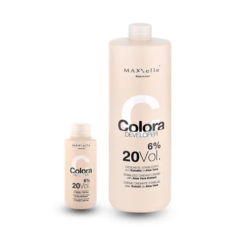 カラークリーム開発者3% 10V安定化酸化剤、アロエベラ100% Made in Italy Hair 1000 ml