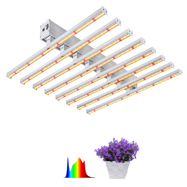Stock Yields up to 3lbs 600 Watt 800 Watt 2.8umol/J LM301h LM301b 281b 561c Full Spectrum High PPFD Dimmable Led Grow Lights