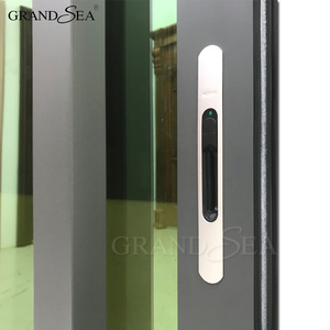 Cửa Sổ Trượt Nhôm Màu Xám Hai Lớp Phủ Điện - Product Image 5