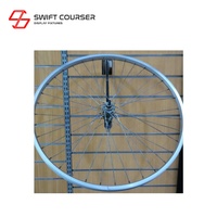 SWIFT COURSER SW-BK-TR Porte-roues de vélo de montagne en alliage de haute qualité, personnalisable, avec revêtement en poudre, support d'affichage réglable