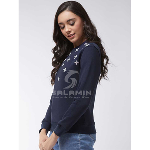 Suéteres personalizados para mujer, Tops de lana cálidos, sudaderas, venta al por mayor - Product Image 5