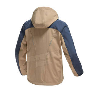 Veste Softshell d'hiver personnalisée pour homme, 100 % imperméable, respirante, réversible, idéale pour les activités de plein air, design haut de gamme - Product Image 2