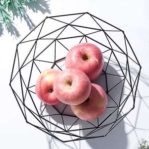 Juego de cuencos de metal para frutas de diseño moderno Fabricante y exportador Juego de cuencos de metal decorativos personalizados con cubiertos - Product Image 3