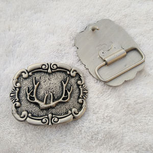 Cinturón de correa de cuero Bavarian Trachten con ajuste doblado de latón y cobre para hebilla Modelo 2017 - Product Image 3