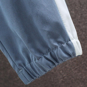 ชุดเสื้อผ้าลำลอง2ชิ้นสำหรับผู้ชายเสื้อมีฮู้ดทันสมัยและชุดกีฬาสำหรับวิ่งออกกำลังกาย - Product Image 2