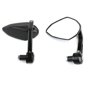 Gương chiếu hậu xe máy chất lượng cao màu đen 7/8 inch cho Ducati Monster 696 796 821 1100 1200 BK - Product Image 1