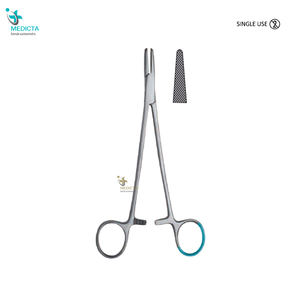 Porte-aiguille en bois à usage unique 15cm-Instruments chirurgicaux à usage unique/équipement médical - Product Image 1