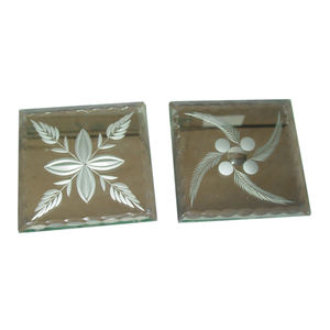 Posavasos con cuentas de estrella de hoja de Navidad multicolor Diseño de tendencia de moda Personalizado Nueva llegada - Product Image 4