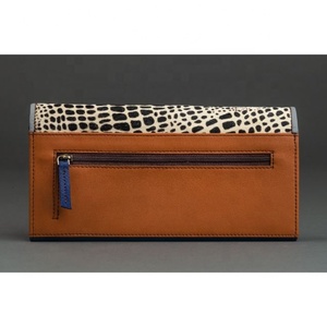 LW 2024 <b>Ladies</b> <b>Wallet</b> Genuine Vegan Leather Clutch Purse with Money Clips Latest Design for Women - Product Image 3